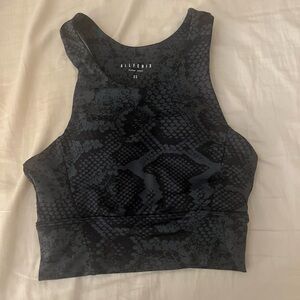 Allfenix Sports Top size xs grey/navy blue color